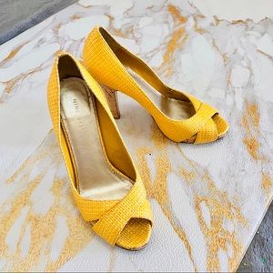 Nine West Corn Yellow Pumps
